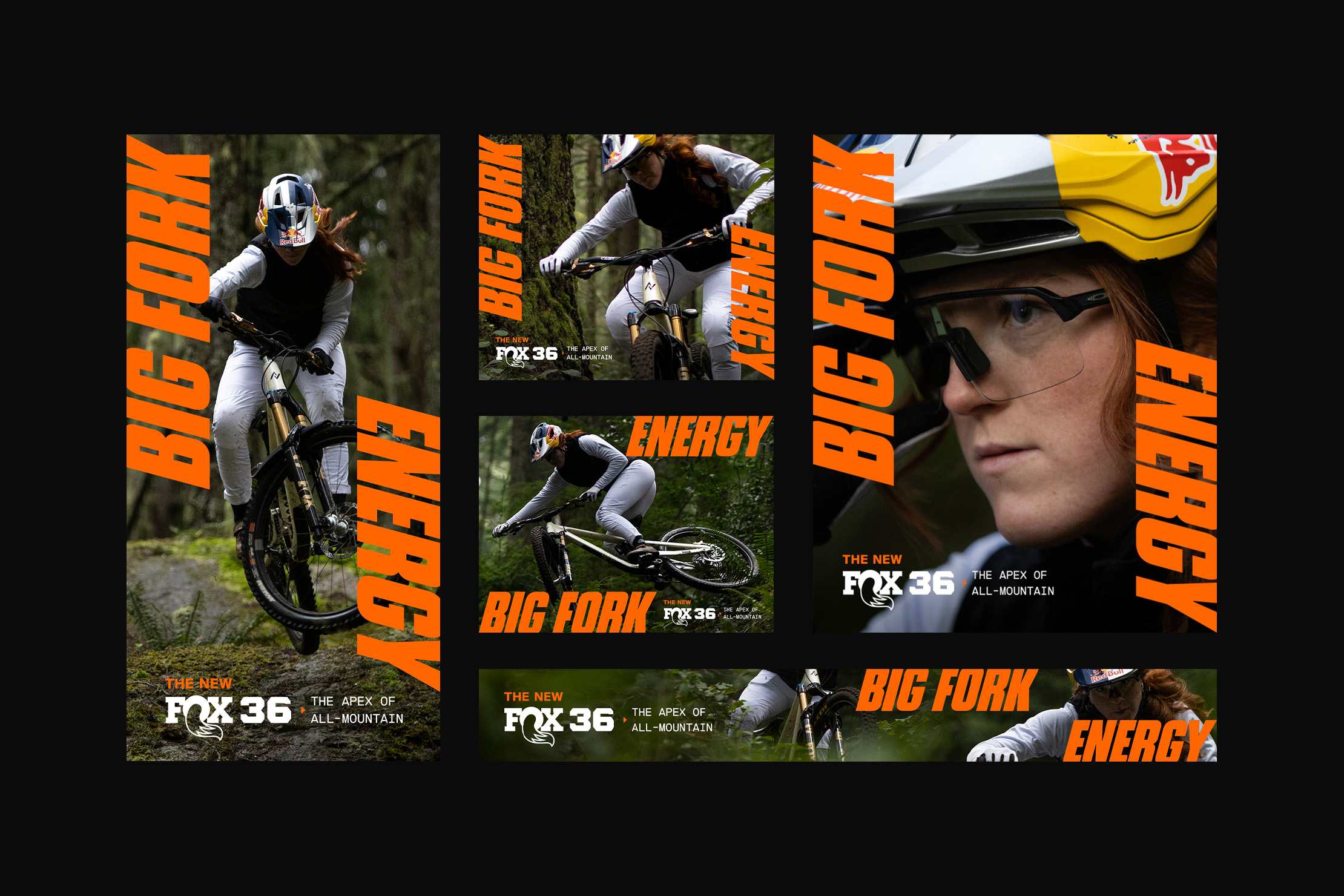 Digital display ads of Gracey Hemstreet with that Big Fork Energy.